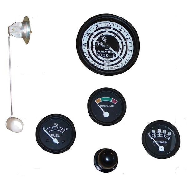 Aftermarket Instrument And Gauge Kit 4 Speed 12 Volt Fits Ford 4000 801 901 67651 - main